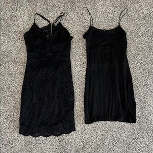 2 Little Black Dresses Size XS
